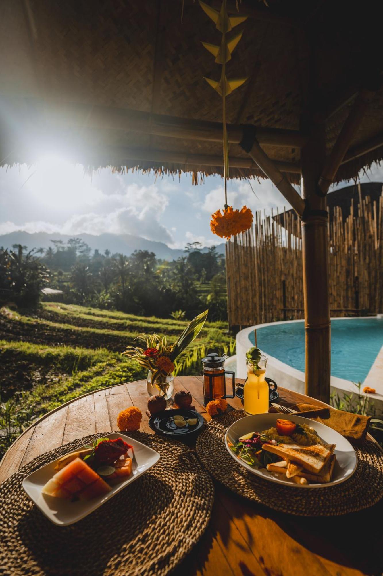 Nivriti Bali Villa Sidemen  Exterior photo